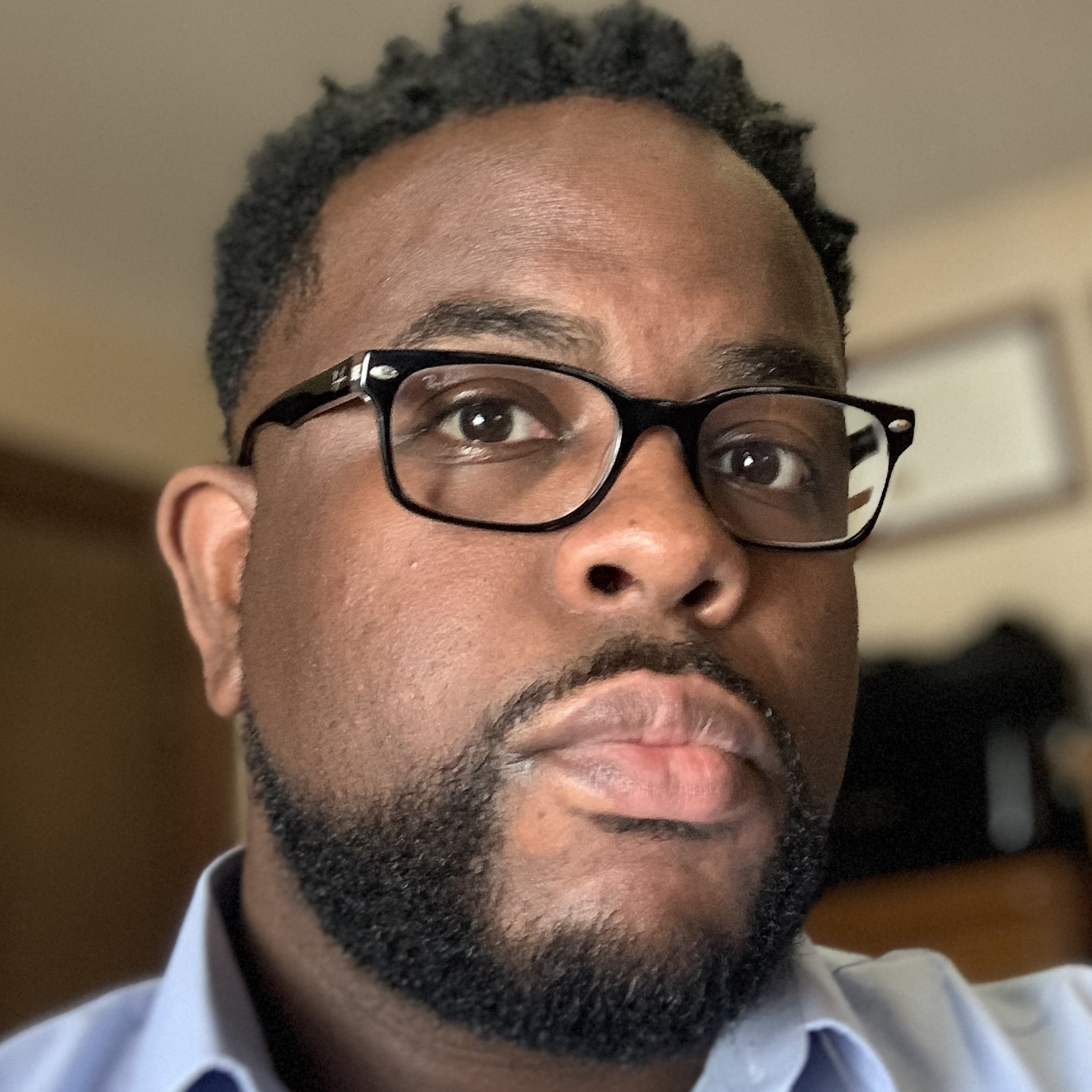 A headshot for Jamal Lacy.